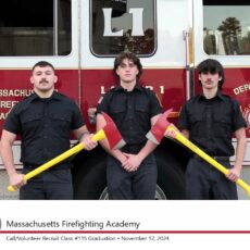 Swansea Firefighters Graduate from Massachusetts Firefighting Academy