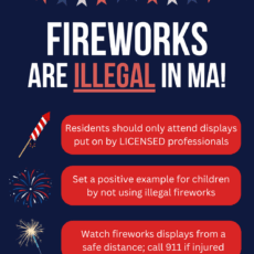Swansea Fire Department Reminds Residents That Fireworks Are Illegal Statewide