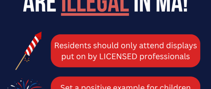 Swansea Fire Department Reminds Residents That Fireworks Are Illegal Statewide Swansea Fire Department Reminds Residents That Fireworks Are Illegal Statewide